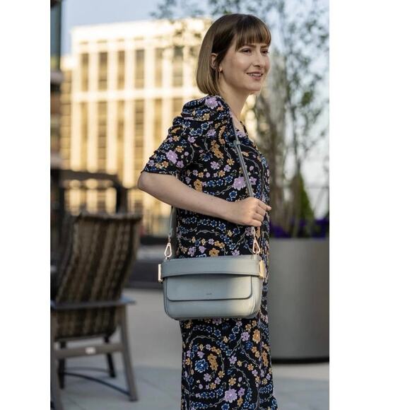 SEE BY CHLOE Floral Ribbon Print Summer V-Neck Dress‎ - Picture 3 of 16